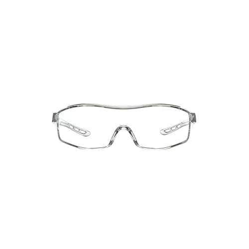 3M Eyeglass Protectors, High-Impact-Resistant Lenses, Blocks 99.9% of UV, Designed To Be Worn Over Prescription Glasses, Anti-Scratch Lenses, Clear Lenses, 1 Pack Safety Glasses (47030H1-DC)
