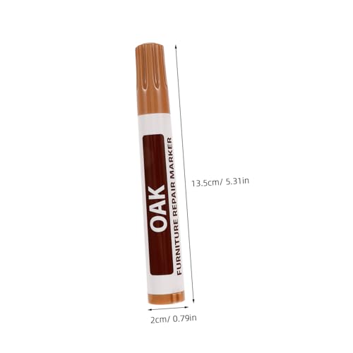 LIFKOME Hardwood Floor Scratch Repair Kit 8pcs Furniture Repair Pens Touch-up Paint Markers Wood Stains Pen for Scratch Removal