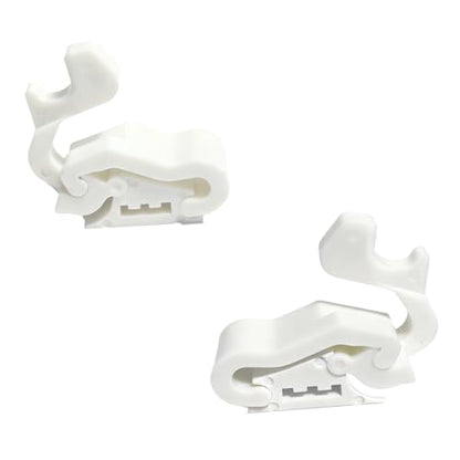 4276ER0001A Left and Right Side Pedestal Drawer Slide Latch Kit Compatible with LG Electronics Dryer,Replacement Assembly for Plastic Latch of Dryer Pedestals,4276ER0002A - style: Left and Right