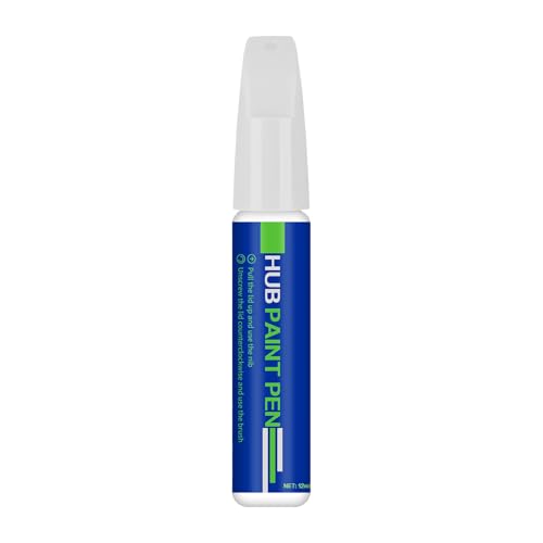 Auto Paint Touch Up – Repair Pen, Durablee Marker | Quick-Dry Scratch Restorer, Precise Applicator, Waterproof Coating, Multi-surfaces Corrector With Use For Metal, Glass, Leather, Wood, Wall, Applian - color: White