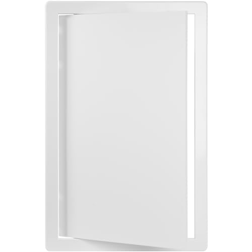 10 x 16 White Plastic Access Panel. Service Shaft Door Panel. Plumbing, Electricity, Heating, Alarm Wall Access - color: White, size: 10" x 16"