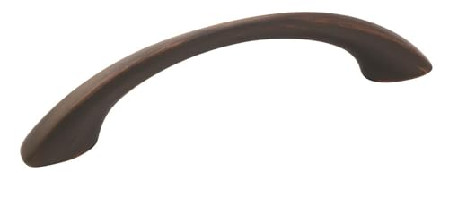 Amerock | Cabinet Pull | Oil Rubbed Bronze | 3-3/4 inch (96 mm) Center to Center | Vaile | 10 Pack | Drawer Pull | Drawer Handle | Cabinet Hardware - color: Oil Rubbed Bronze, size: 3-3/4 inch (96mm) Center-to-Center, style: 10 Pack
