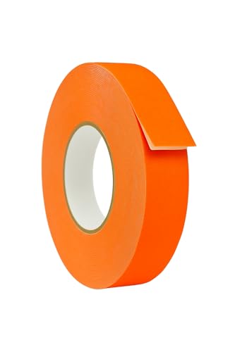 WOD Heavy Duty Anti Slip Tape, Fluorescent Orange - 1 inch x 60 ft. Non Skid Treads Weather Proof Indoor/Outdoor Traction Tape for No Slip Stairs ASTC32 - color: Fluorescent Orange, size: 1 Inch (25mm)