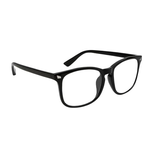 Blue Light Glasses Woman Blue Light Blocking Glasses Mens Blue Light Glasses for Girls Computer Gaming - color: Black, size: 1pc