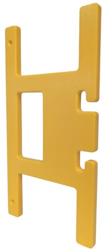 Poly Heavy Duty Extension Cord Storage Reel, Yellow Cord Organizer Wrap-Holds 100 feet