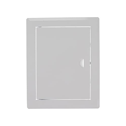 Vent Systems Access Panel for Drywall 6 x 8 Inch - Wall Hole Cover Plate - Metal Access Door with Handle - Plumbing Access Panel for Drywall - Service Shaft Crawl Space Door - Wall Access Panel - size: 6'' x 8''