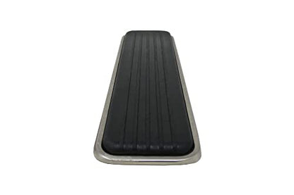 Shepherd Hardware 3314 Designer Satin Nickel Door Wedge with Non-Skid Rubber Base Grip