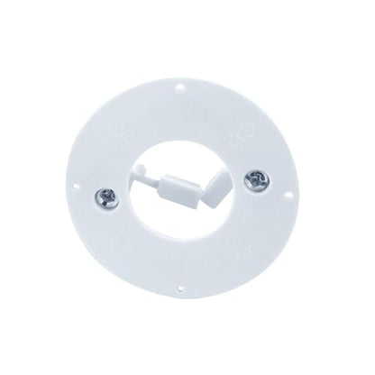 Construct Pro Speedy’Z Screw-in Cable Pass Through Port – White, 1.125" Inner Diameter, 2.5" Outer Diameter (2 Pack) - style: 2 Pack