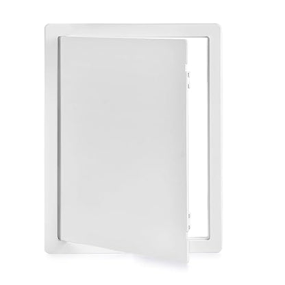 Plumbing Access Panel - 12 x 16 Inch Plastic Access Door, Removable Wall & Ceiling Reinforced, Durable White - size: 12 x 16 Inch