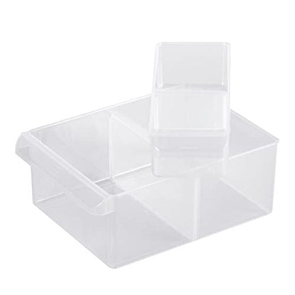 INTERTOOL Small Parts Organizer for Hardware & Screws | 18 Removable Bins with Dividers | Wall Mount or Desktop Craft & Lego Storage Cabinet | 19” x 15” x 7” BX08-4019 - style: 18 Drawers