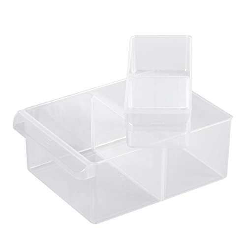 INTERTOOL Small Parts Organizer for Hardware & Screws | 39 Removable Bins with Dividers | Wall Mount or Desktop Craft & Lego Storage Cabinet | 19” x 15” x 7” BX08-4013 - style: 39 Drawers
