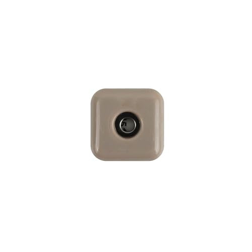Shepherd SlideGlide 1" Square Adhesive Furniture Sliders for Carpet, Heavy-Duty Protective Furniture Moving Pads with Self-Adhesive or Screw-On Application, Set of 8, Beige - style: 1 Inch, 8-Pack