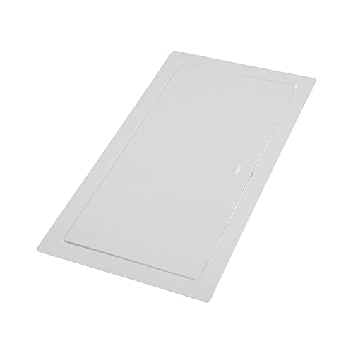 Vent Systems Access Panel for Drywall 8 x 16 Inch - Wall Hole Cover Plate - Metal Access Door with Handle - Plumbing Access Panel for Drywall - Service Shaft Crawl Space Door - Wall Access Panel - size: 8'' x 16''