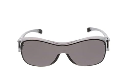 MCR OG112AF Crews Law OTG Over The Glass Safety Glasses Grey Lens Anti-Fog 1 Pair - color: Gray