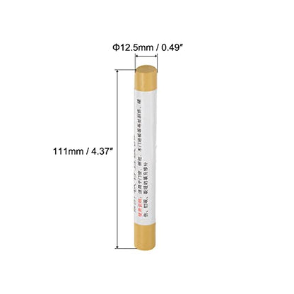 uxcell Wood Wax Filler Stick Furniture Crayons Wooden Repair Wax Filler Stick Touch Up Wax Paint Pens for Scratches Holes Floor Laminate Tables Desks Light Earth Yellow - color: Light Earth Yellow