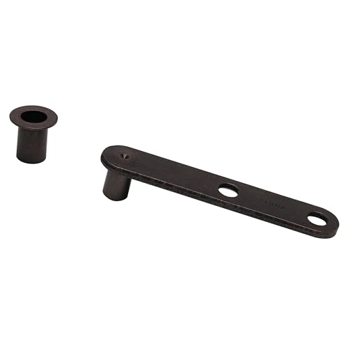5 Pack Rok Hardware Center Pivoting Hinge, Hidden Door Kit, Pivot Hinges for Cabinet Doors, Statuary Bronze Finish - SH1602L