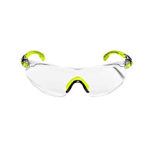 OPTIFENSE™ VS3 Anti Fog, Premium CLEAR/TINTED Safety Glasses, ANSI Z87+ (Click for frame/lens option) - color: Safety Yellow