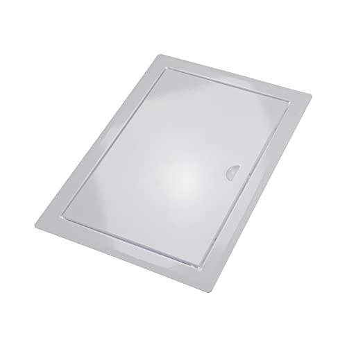 Vent Systems Access Panel for Drywall 8 x 12 Inch - Wall Hole Cover Plate - Metal Access Door with Handle - Plumbing Access Panel for Drywall - Service Shaft Crawl Space Door - Wall Access Panel - size: 8'' X 12''
