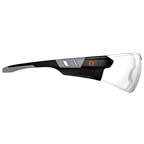 Ergodyne Skullerz SAGA Anti Scratch Safety Glasses, Anti-Fog, ANSI z87.1 - color: Clear Lens