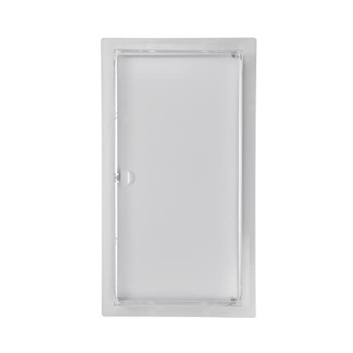 Vent Systems Access Panel for Drywall 8 x 16 Inch - Wall Hole Cover Plate - Metal Access Door with Handle - Plumbing Access Panel for Drywall - Service Shaft Crawl Space Door - Wall Access Panel - size: 8'' x 16''