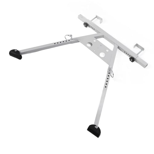 Keenso Wing Span Ladder Standoff Strong Stable Stabilizer for Safe Home Climbing, Material: Steel, Suitable for Different Ladder Types