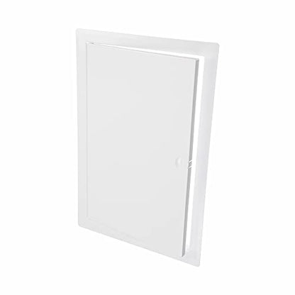10" x 16" White Metal Access Panel, Service Shaft Door, Plumbing, Electricity Heating Alarm Wall for Drywall, Bathroom Services Hole Cover, Wall Covering - size: 10" x 16"