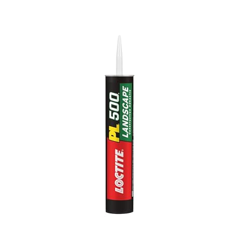 Loctite PL500 Landscape Block & Stone, Light tan Adhesive, 28 fl oz Cartridge, 1 Pack - size: Single, style: 28 Ounce Cartridge