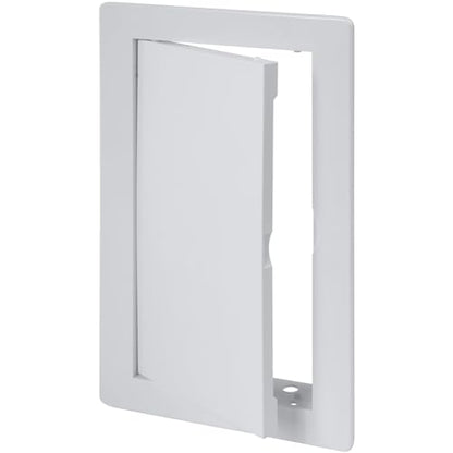 Vent Systems 4x8 Access Panel (Cut-Out) - Easy Doors ABS Plastic for Drywall, Wall and Ceiling Electrical Plumbing Service Door Cover Exterior Dimensions 5.3x9.3 Inch White 4 x 8/100 200 mm - size: 4 X 8 Inch / 100 X 200 Mm