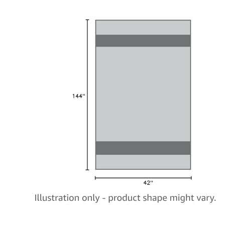 8 Oz Canvas Safety Drop Cloth, 3.5' x 12', (Pack of 8) - size: 3.5' x 12'
