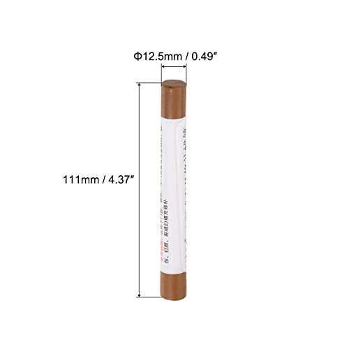 uxcell Wood Wax Filler Stick, Furniture Crayons Wooden Repair Wax Filler Stick Touch Up Wax Paint Pens for Scratches Holes Floor Laminate Tables Desks, Slight Reddish - color: Slight Reddish