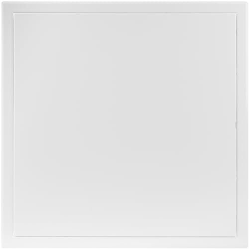 Repa Market 16 x 16 Inch Access Panel for Drywall/White Powder Coated Steel Wall Hole Cover/Door Panel/Cover Plates with Latch – Service Hatch/HVAC Access Door for Plumbing, Electrical Use - color: White, size: 16 x 16