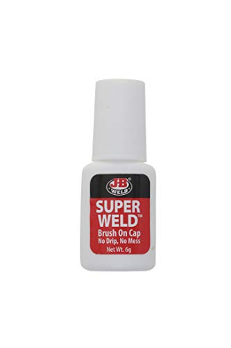 J-B Weld 33106 SuperWeld Glue - Clear Super Glue - 0.2 oz. (Packaging may vary) - size: 6 gram