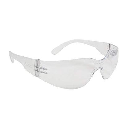 Malta Dynamics Safety Glasses – ANSI Z87+ Rated UV Eye Protection Glasses for Construction, Manufacturing, Scratch-Resistant - color: Clear, size: 300 Pack