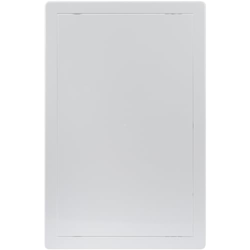 Vent Systems White ABS Plastic Access Panel 10 x 16 Inch (Cut-Out) - Access Door for Drywall, Wall, Ceiling - Electrical, Plumbing Service Wall Hole Cover - Inspection Door - 11 x 16.5 Inch (Outer) - size: 10 X 16 Inch / 250 X 400 Mm