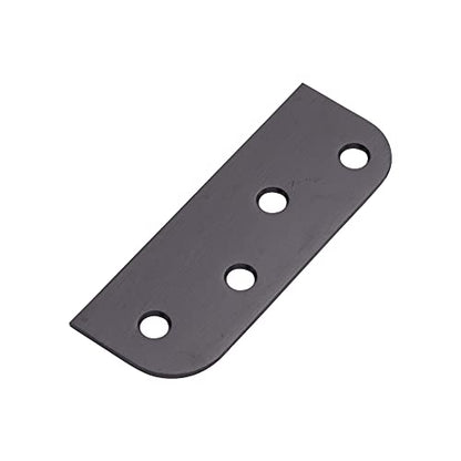 Hinge Blanks for Door Hinges - Filler Plates - 4 Inch with 5/8 Inch - 3 Pack (Oil Rubbed Bronze) - color: Oil Rubbed Bronze