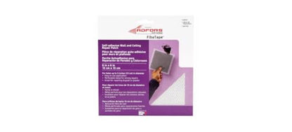 FibaTape 6 inch x 6 inch Self Adhesive Perforated Aluminum Wall and Ceiling Repair Patch