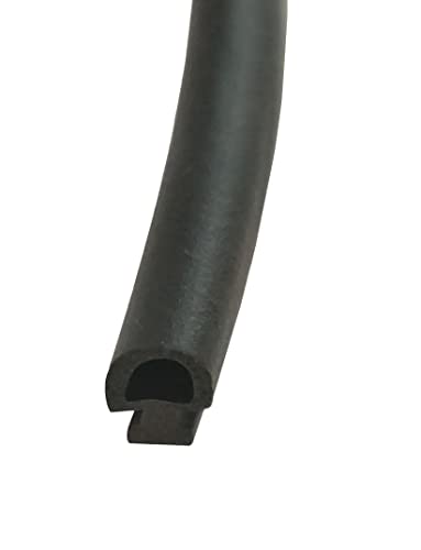 WRS Hollow Bulb Gasket Weatherstripping for Windows & Doors – Flexible Compression Seal Replacement, Weather-Resistant Gasket for Draft, Air & Moisture Control (24 ft Roll) - color: 24 Ft Roll - Hollow Bulb Gasket