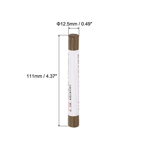 uxcell Wood Wax Filler Stick, Furniture Crayons Wooden Repair Wax Filler Stick Touch Up Wax Paint Pens for Scratches Holes Floor Laminate Tables Desks, Deep Pastel Brown - color: Deep Pastel Brown