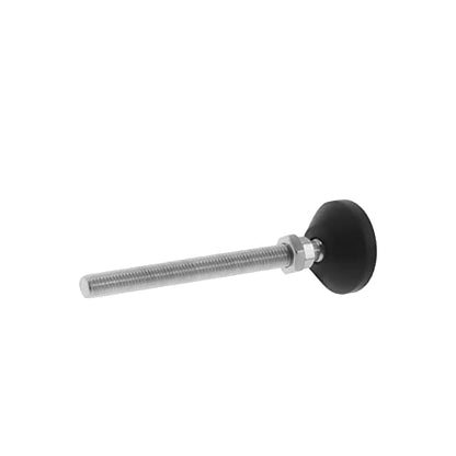 Adjustable Leveling Feet, Furniture Glide Swivel Leveling, 4PCS Swivel Furniture Levelers Legs, Heavy Duty Table Leg Extenders Glide for Chairs Workbench Cabinets Workbench Shelving Rack - size: M12 × 50mm × 150mm
