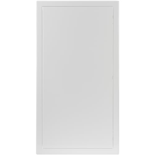 Repa Market 10 x 20 Inch Access Panel for Drywall/White Powder Coated Steel Wall Hole Cover/Door Panel/Cover Plates with Latch – Service Hatch/HVAC Access Door for Plumbing, Electrical Use - color: White, size: 10 X 20
