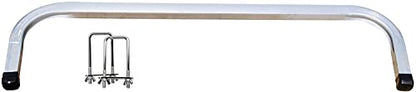 Tie Down Roof Zone Height Adjustable Ladder Stabilizer w/Surface Protection | Quick Connect Assembly | 48" Fixed Length Span | Great for Residential/Commercial/Industrial | Made in USA