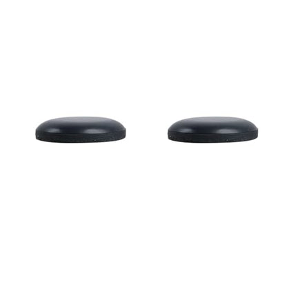 MY MIRONEY Round Chair Sliders Black Self-Adhesive Furniture Slider Gliders Floor Protector Pads with a Clear Plastic Box, 1 Inch, 40PCS - style: 1"; Black; 40PCS