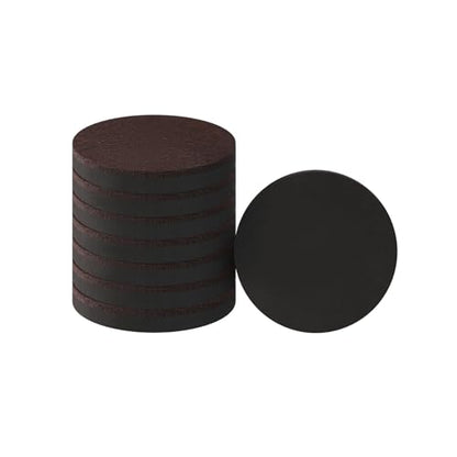 Felt Furniture Sliders for Hardwood Floors - Furnigear 16 PCS 3 ½" Furniture Moving Pads Sliders – Heavy Duty Felt Sliders Chair Leg Floor Protectors - Move Your Furniture Easily & Safety - size: 3 1/2 inch - 16 PCS Brown