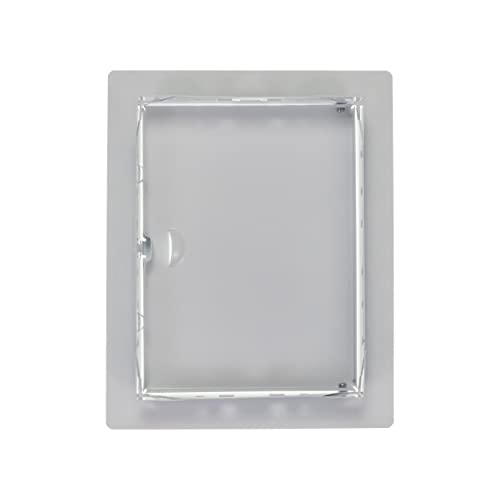Vent Systems Access Panel for Drywall 6 x 8 Inch - Wall Hole Cover Plate - Metal Access Door with Handle - Plumbing Access Panel for Drywall - Service Shaft Crawl Space Door - Wall Access Panel - size: 6'' x 8''