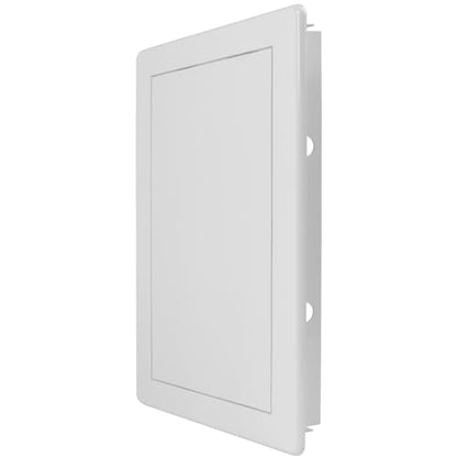 Vent Systems White ABS Plastic - Access Panel 6 x 10 Inch (Cut-Out) - Access Panel with Door for Drywall, Wall and Ceiling Electrical and Plumbing Service Wall Hole Cover - size: 6 X 10 Inch / 150 X 250 Mm