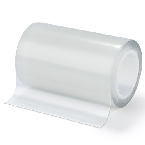 Waterproof Repair Tape,Clear Inflatable Patch Repair Kit for Tent Fabric Awning RV Roof Underbelly Tarp Sail and Boat Cover Outdoor Repair Patch - color: Transparent, size: 4in*10ft