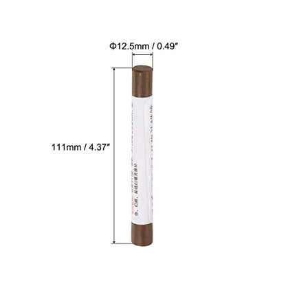 uxcell Wood Wax Filler Stick, Furniture Crayons Wooden Repair Wax Filler Stick Touch Up Wax Paint Pens for Scratches Holes Floor Laminate Tables Desks, Red Brown - color: Red Brown