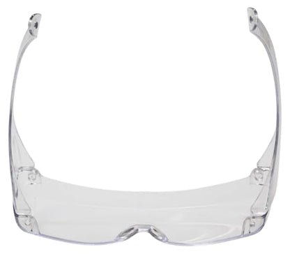 Calabria 3000 Fitover Safety Glasses with Uni-Lens – [Clear - 3 Pack] Wrap Around Eye Protection | Anti-Fog Scratch Resistant | Protective Eyewear - color: Clear 3-pack