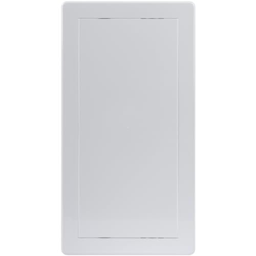 Vent Systems White ABS Plastic Access Panel 6 x 12 Inch (Cut-Out) - Access Door for Drywall, Wall, Ceiling - Electrical, Plumbing Service Wall Hole Cover - Inspection Door - 6.6 x 12.6 Inch (Outer) - size: 6 X 12 Inch / 150 X 300 Mm