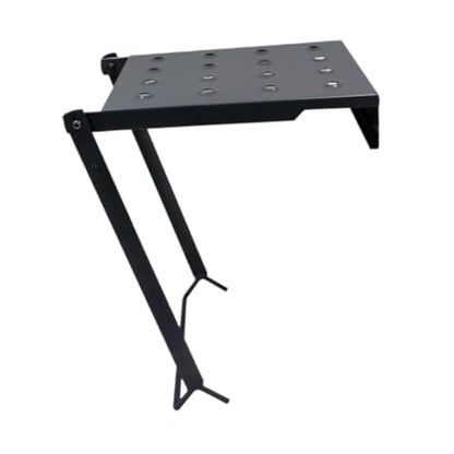 Ladder Work Platform Extension Tray Shelf Stand Non Slip Iron Sturdy Support Wide Step Attachment Suitable for Painters Tools Home Improvement 30cmx26